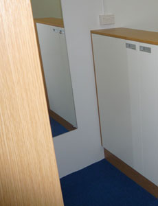 Sample room for Rochester & Rutherford Halls